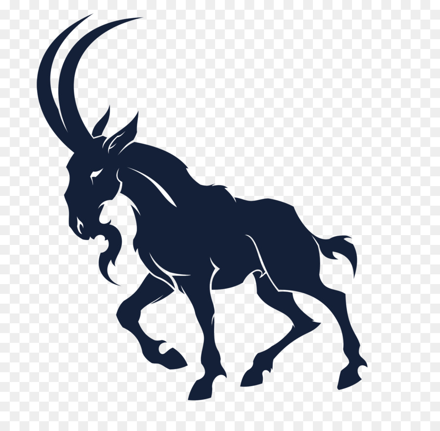 Nigerian Dwarf goat Sheep Alpine ibex Antelope - Blue horned black goat png download - 2440*2381 - Free Transparent Nigerian Dwarf Goat png Download.