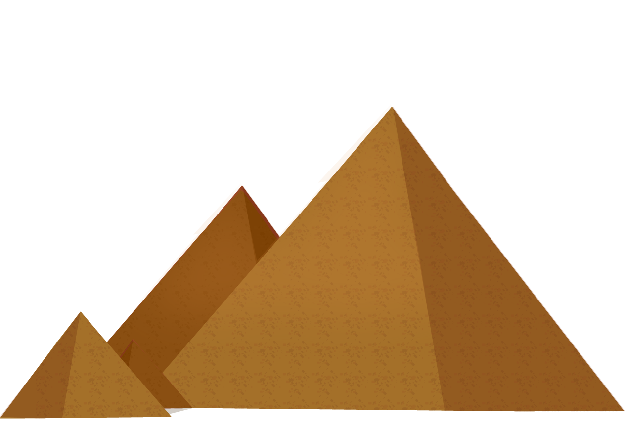 Pyramid Triangle Pyramid Vector Material Png Download 1264866