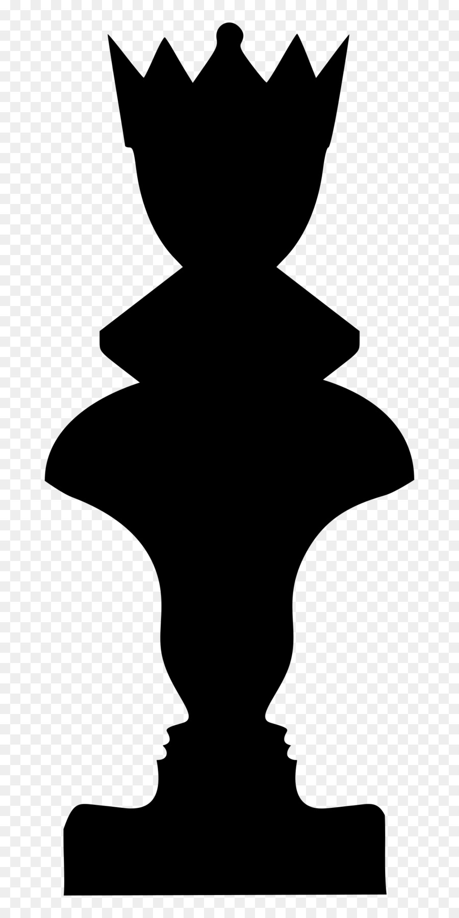 Half Chess Queen Chess piece Clip art - chess png download - 1200*2400 - Free Transparent Chess png Download.
