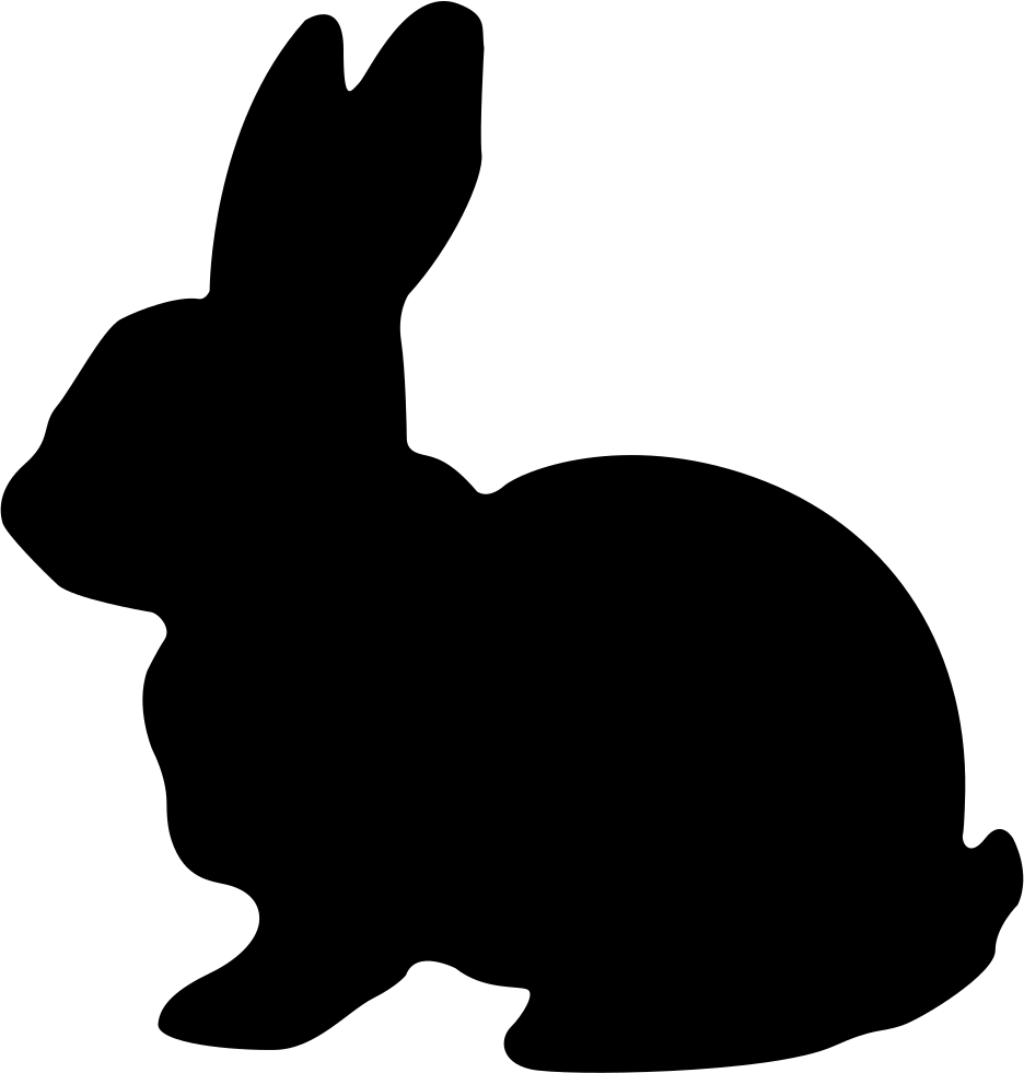 Hare Easter Bunny Rabbit Clip art - animal silhouettes png download
