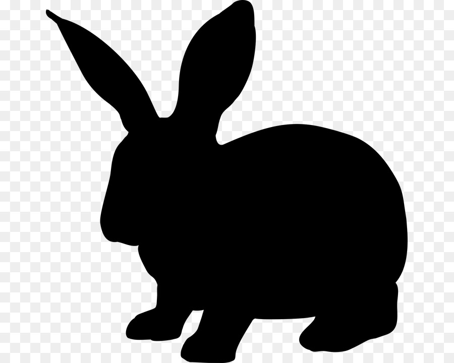 Rabbit Silhouette Hare Clip art - rabbits vector png download - 717*720 - Free Transparent Rabbit png Download.