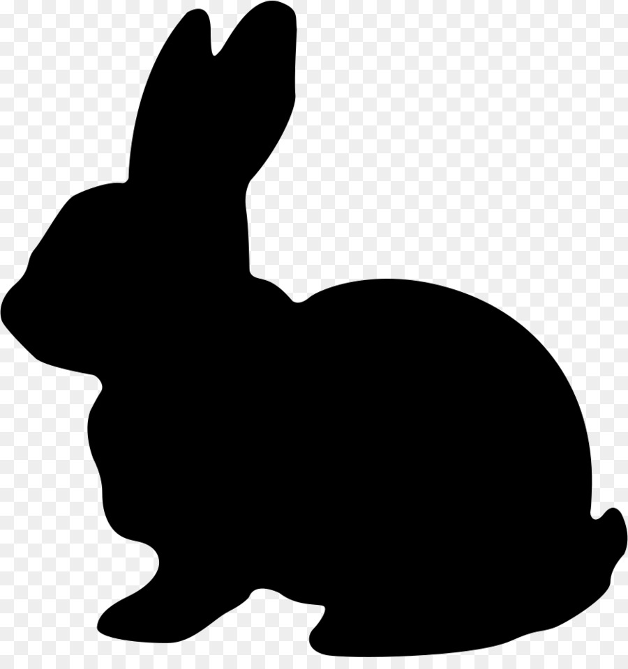 Hare Easter Bunny Rabbit Clip art - animal silhouettes png download - 936*981 - Free Transparent Hare png Download.