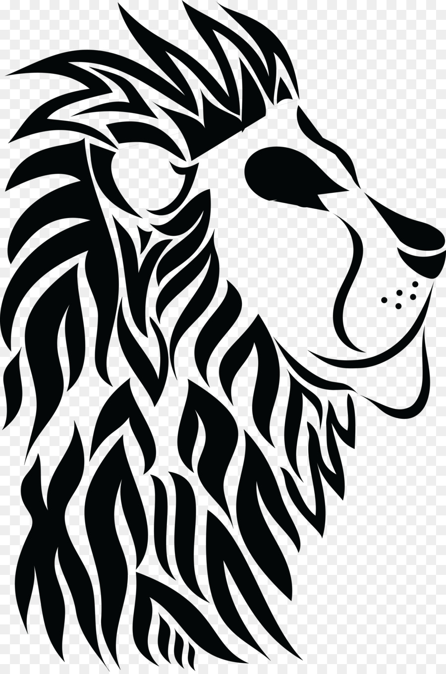 Lionhead rabbit Sea lion Tattoo Wildebeest - Lions Head png download - 4000*6022 - Free Transparent Lion png Download.