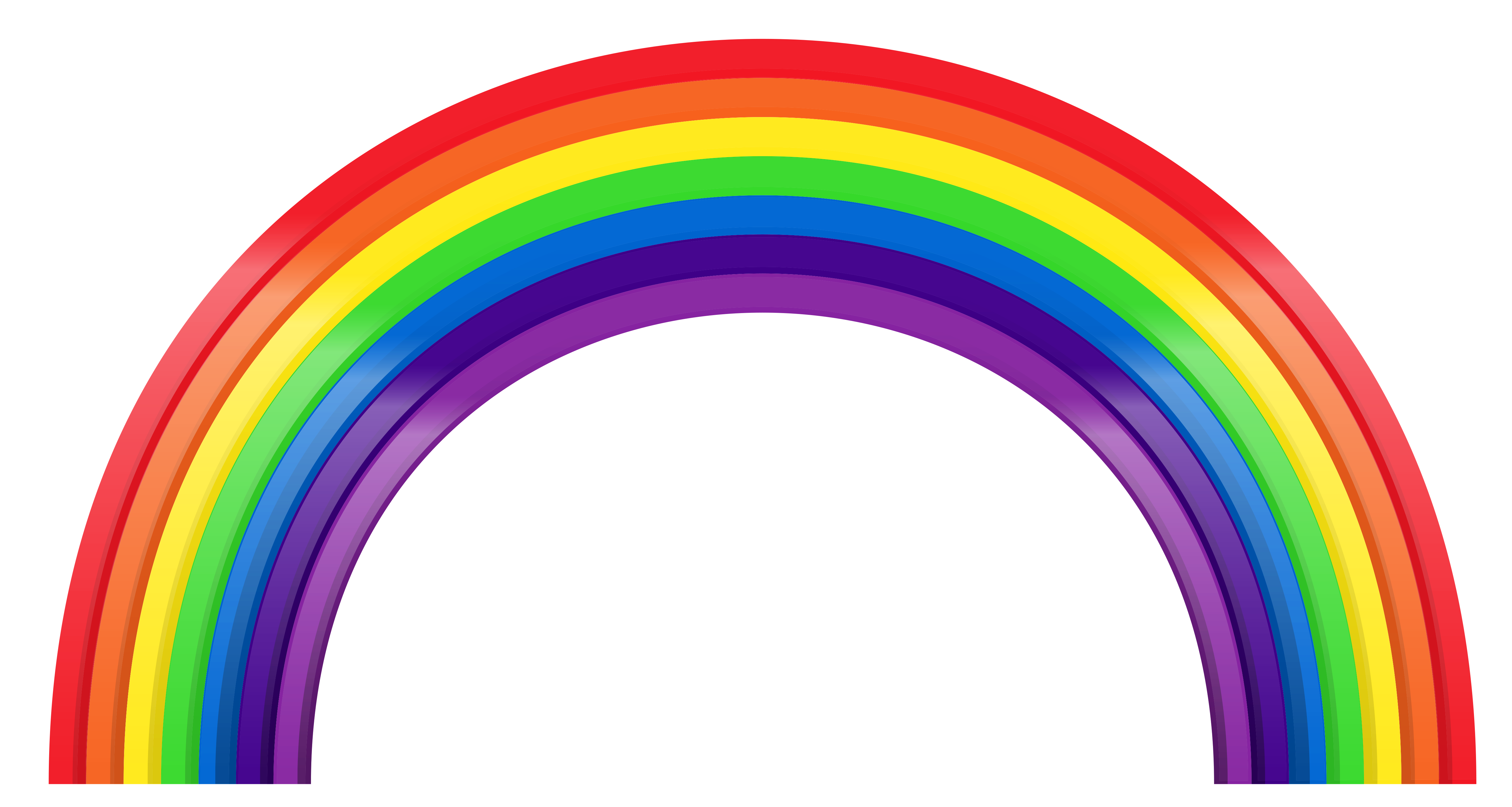 Rainbow Clip art - Large Rainbow Transparent PNG Clipart png download
