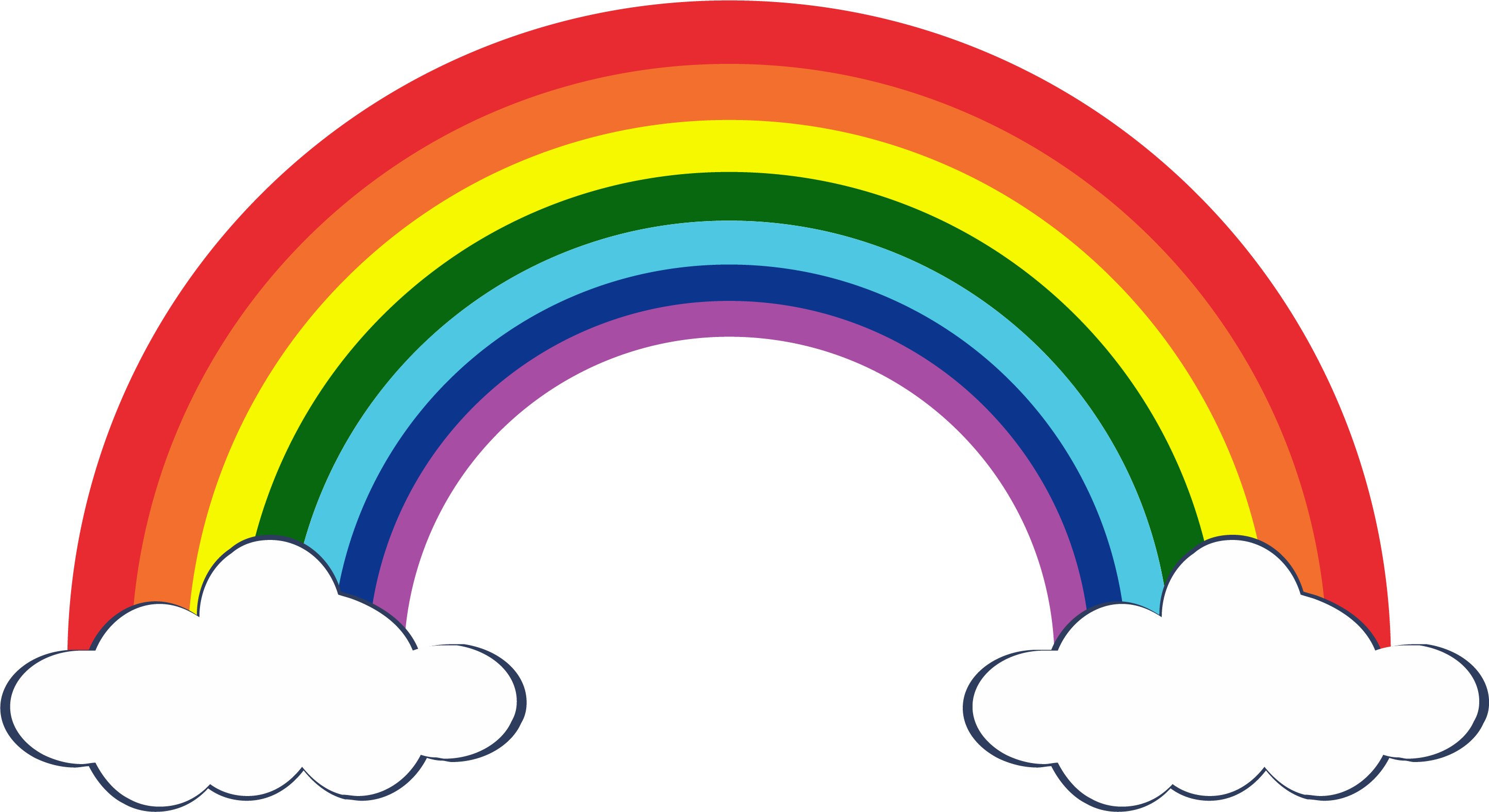 Download Rainbow Clip Art Rainbow Png Download 28891576 Free