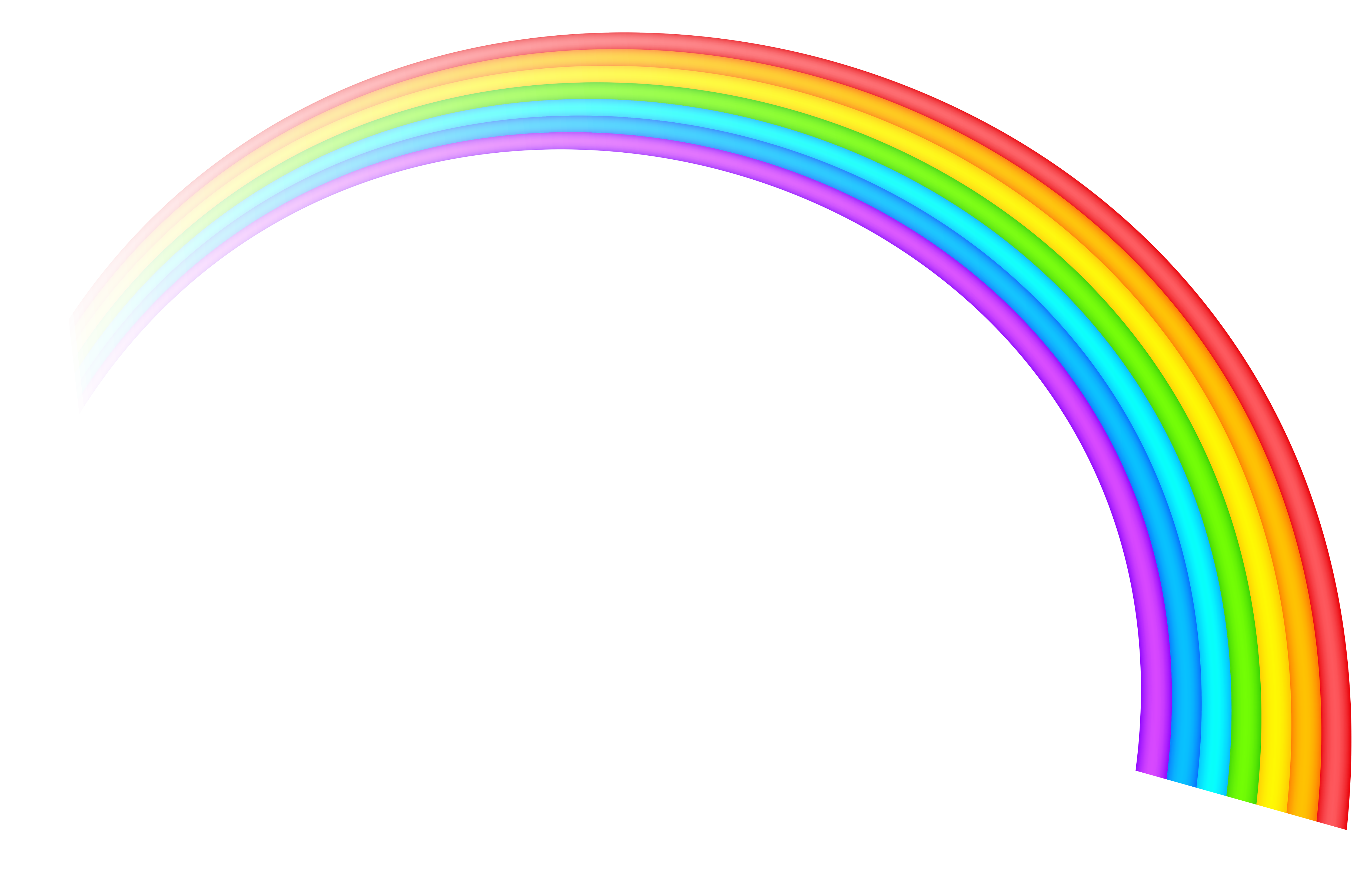 Rainbow Clip art - Rainbow Transparent Clipart Picture png download
