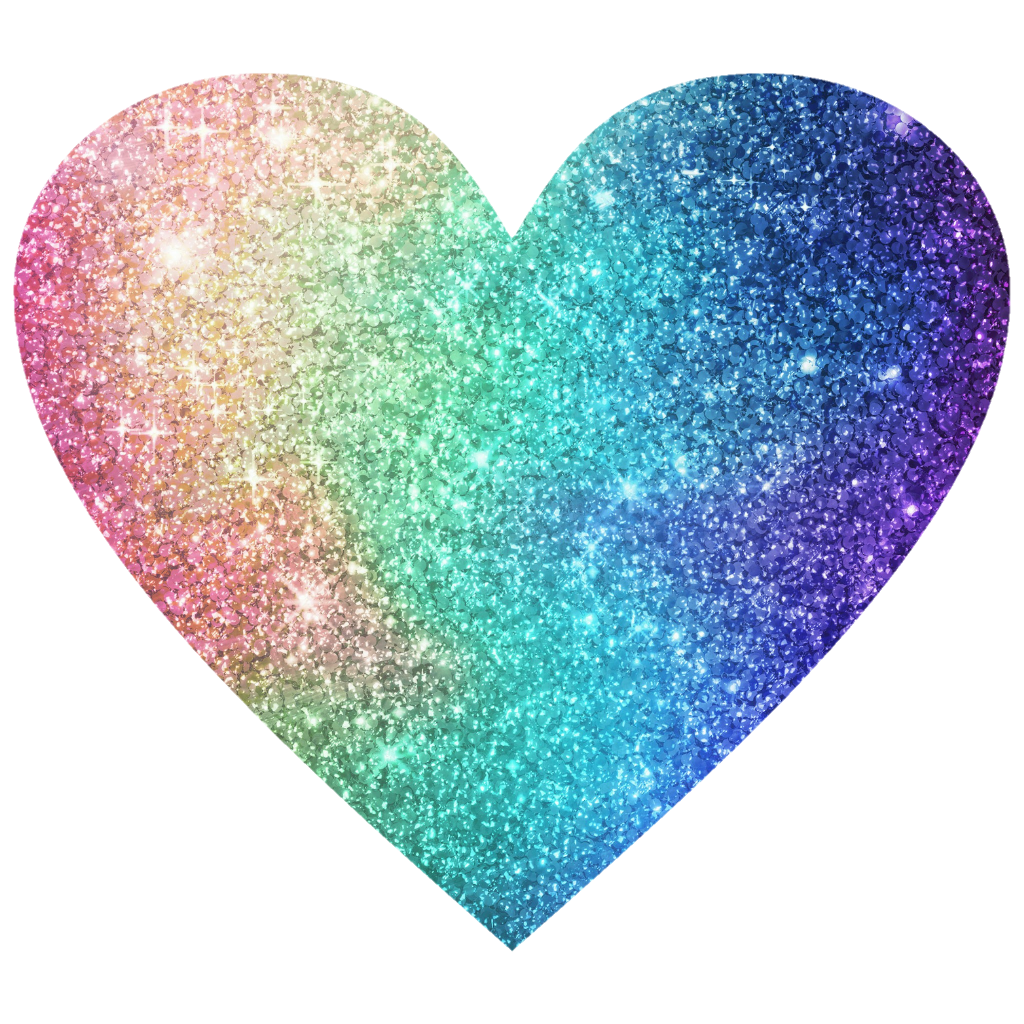 Heart Rainbow Png Greenged