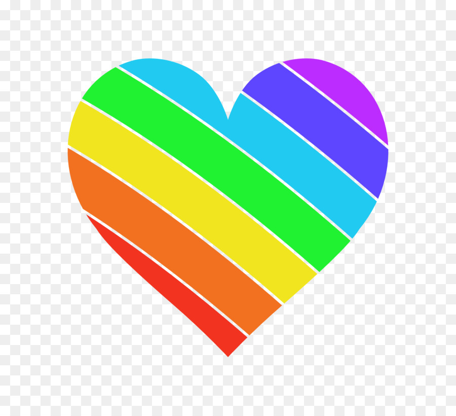 Rainbow Heart Color ?????? ??? - rainbow png download - 2000*1821 - Free Transparent Rainbow png Download.