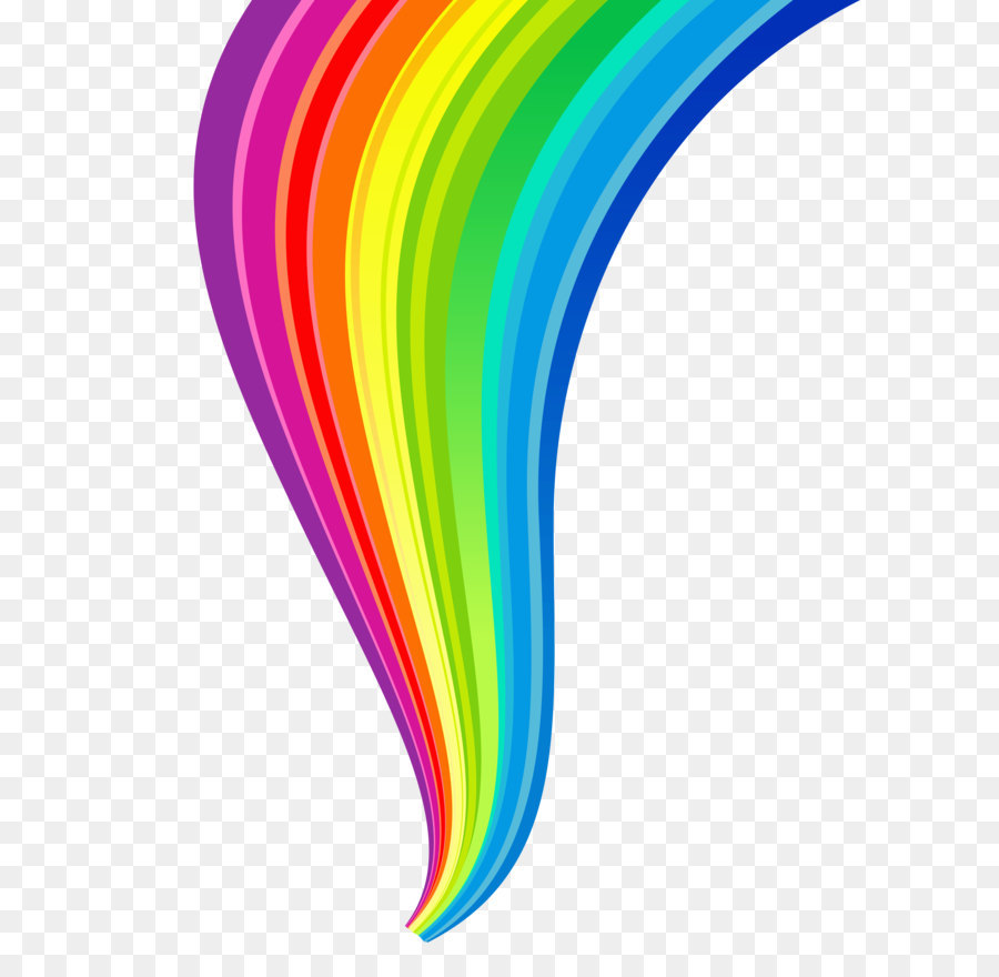 Rainbow Clip art - Rainbow Line Transparent Clipart png download - 3830*5072 - Free Transparent Rainbow png Download.