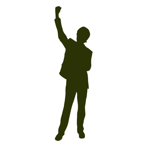 Silhouette Drawing Hand Fist Raise Hands Png Download Free Transparent Silhouette