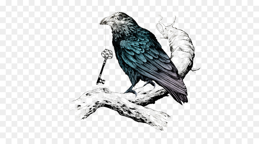 Crow family Common raven Tattoo Raven