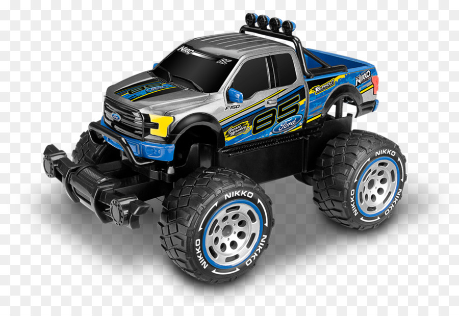 Radio-controlled car Ford Monster truck Nikko R/C - Hot Wheels Race Off png download - 1002*672 - Free Transparent Radiocontrolled Car png Download.