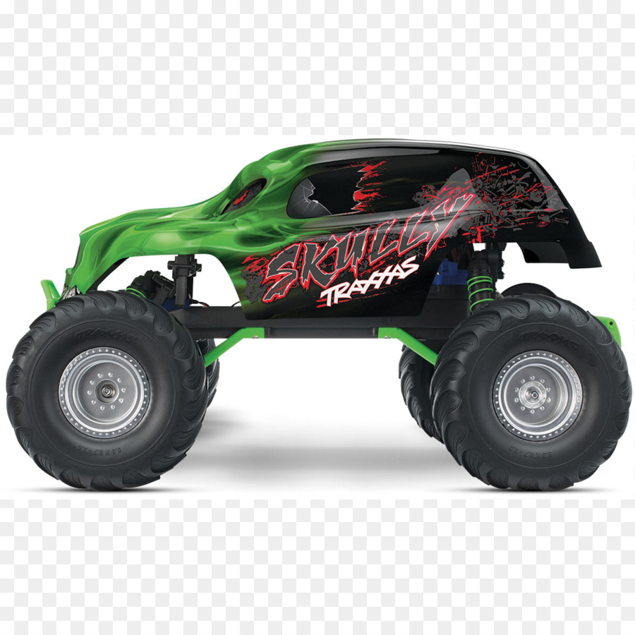 Radio-controlled car Traxxas Skully Monster truck - Monster Trucks png download - 1500*1500 - Free Transparent Car png Download.