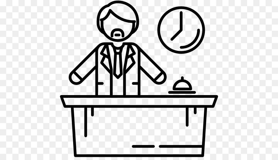 The Hotel Receptionist Front office Business - hotel reception png download - 512*512 - Free Transparent Receptionist png Download.