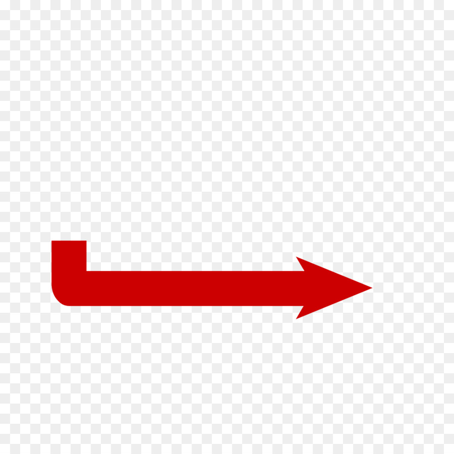 red arrow pointing right.png - others png download - 1000*1000 - Free Transparent Line png Download.