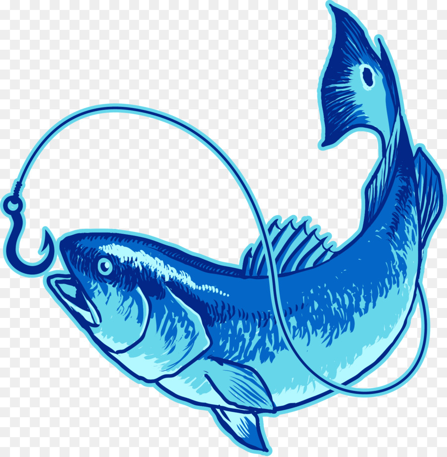 Fish Hooked On Tail Charters, LLC Red drum Clip art - fish hook png download - 1469*1498 - Free Transparent Fish png Download.