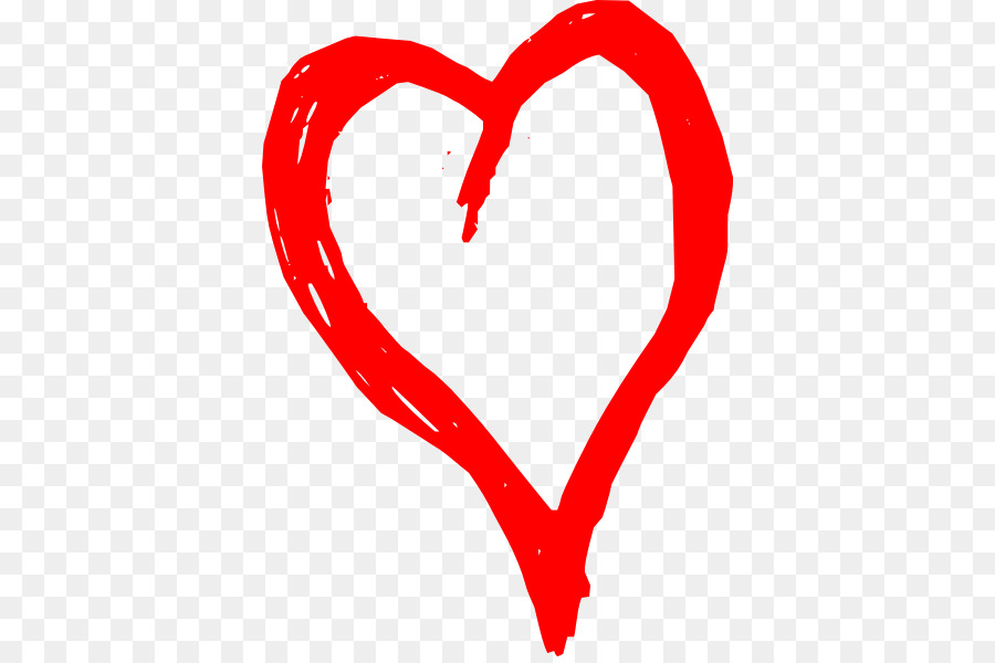 Heart Red Clip art - Red Heart PNG Transparent Image png download - 426*594 - Free Transparent  png Download.