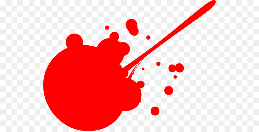 Red Paint Clip art - Cartoon Paint Splatter png download - 600*457 - Free Transparent  png Download.