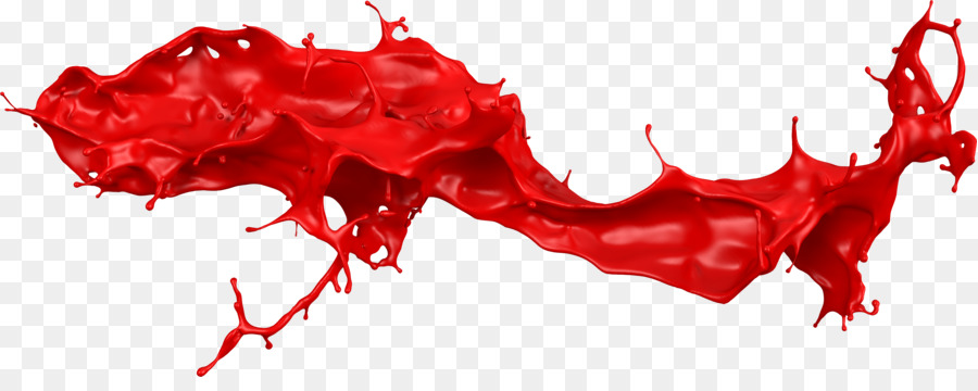 Paint Ink brush - Red paint splash png download - 5949*2295 - Free Transparent  png Download.