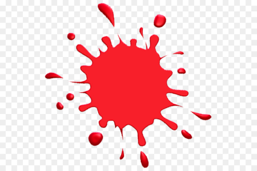 Paint Red Splash Clip art - Splatter Cliparts png download - 600*600 - Free Transparent  png Download.