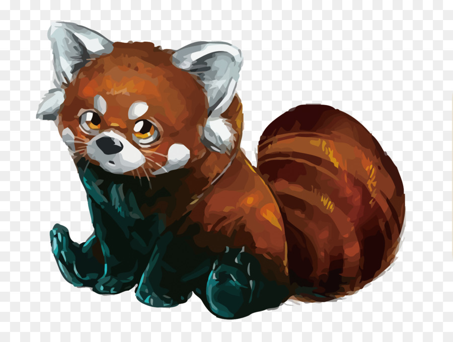 Red panda Giant panda Drawing DeviantArt - Vector Red Panda png download - 1500*1120 - Free Transparent Red Panda png Download.