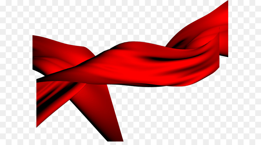 Red Ribbon Silk - Red Ribbon png download - 675*488 - Free Transparent Red png Download.
