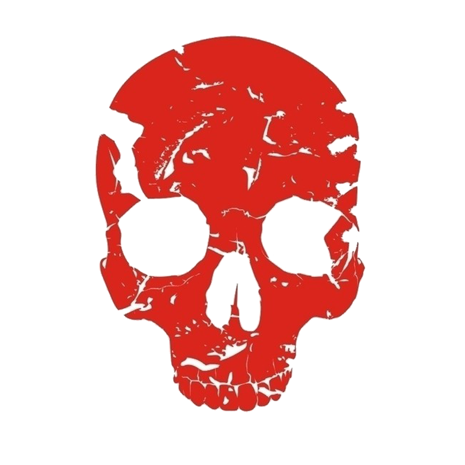 Red Skull Human skeleton Bone - Red Skull png download - 907*907 - Free