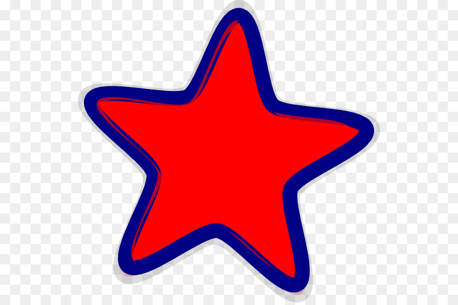 Red star Clip art - Stars Cliparts png download - 594*595 - Free Transparent Star png Download.
