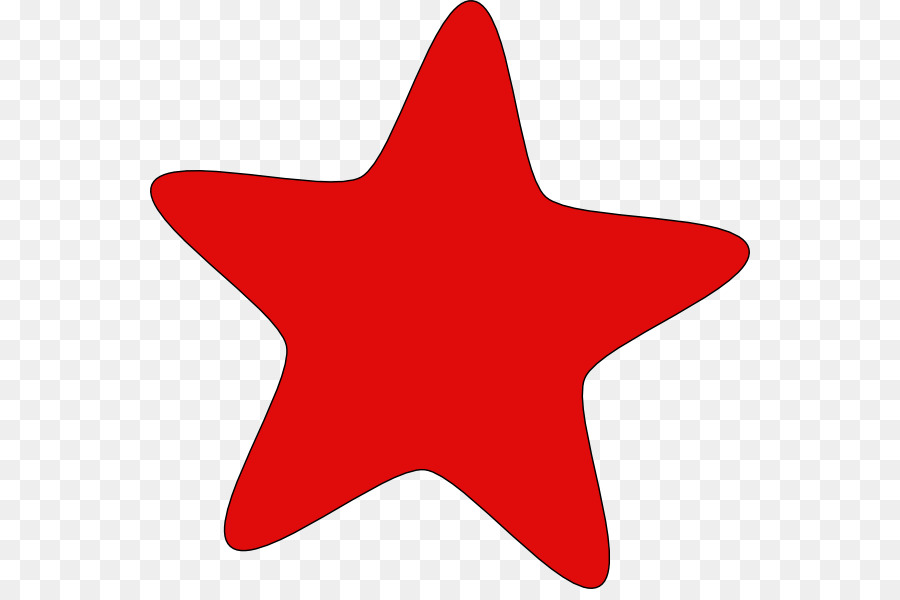 Red star Clip art - Simple Star Cliparts png download - 600*589 - Free Transparent Red Star png Download.