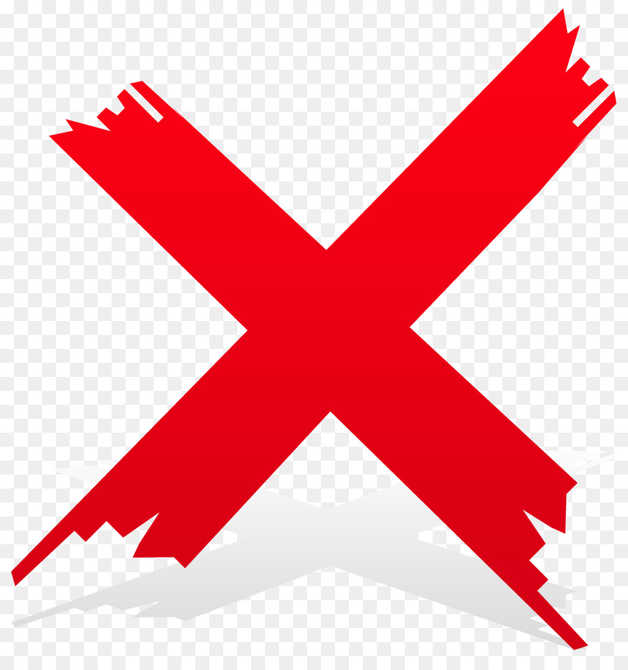 Check mark Cross Red Tick - cross png download - 1992*2105 - Free Transparent Check Mark png Download.