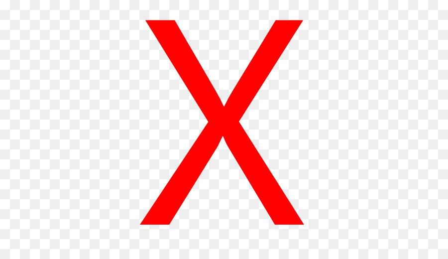 Red X Letter Computer Icons - red x png download - 512*512 - Free Transparent Red X png Download.