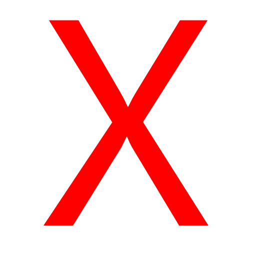 Red X Letter Computer Icons - red x png download - 512*512 - Free