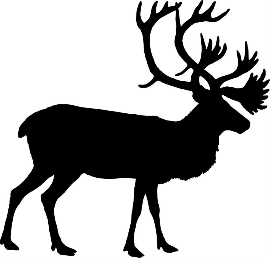 Reindeer Free content Clip art - Silhouettes png download - 1192*1138 - Free Transparent Reindeer png Download.