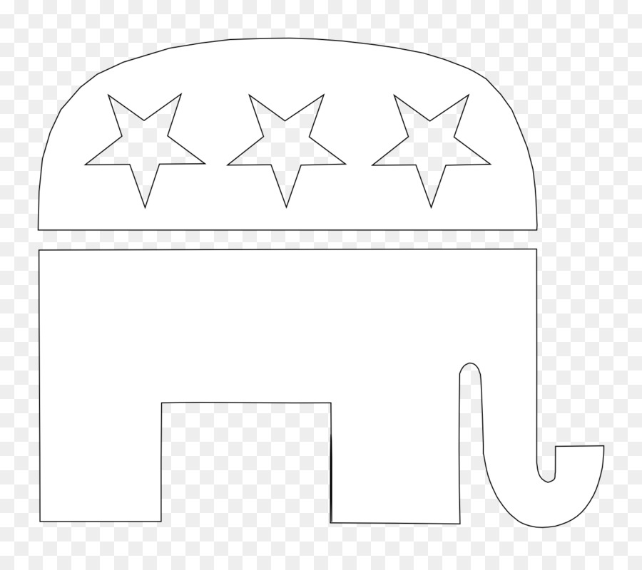Paper White Structure Pattern - Republican Party Elephant png download - 1331*1174 - Free Transparent Paper png Download.