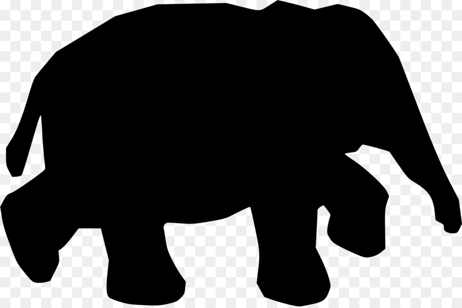 Clip art Rhinoceros Silhouette Indian elephant Drawing -  png download - 2068*1371 - Free Transparent Rhinoceros png Download.