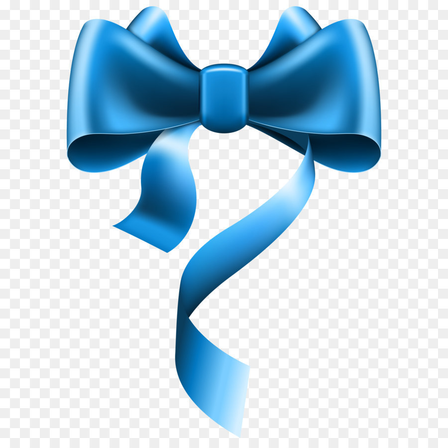 Bow tie Neck Ribbon Blue - Blue Bow Transparent PNG Image png download - 4371*6000 - Free Transparent Ribbon png Download.