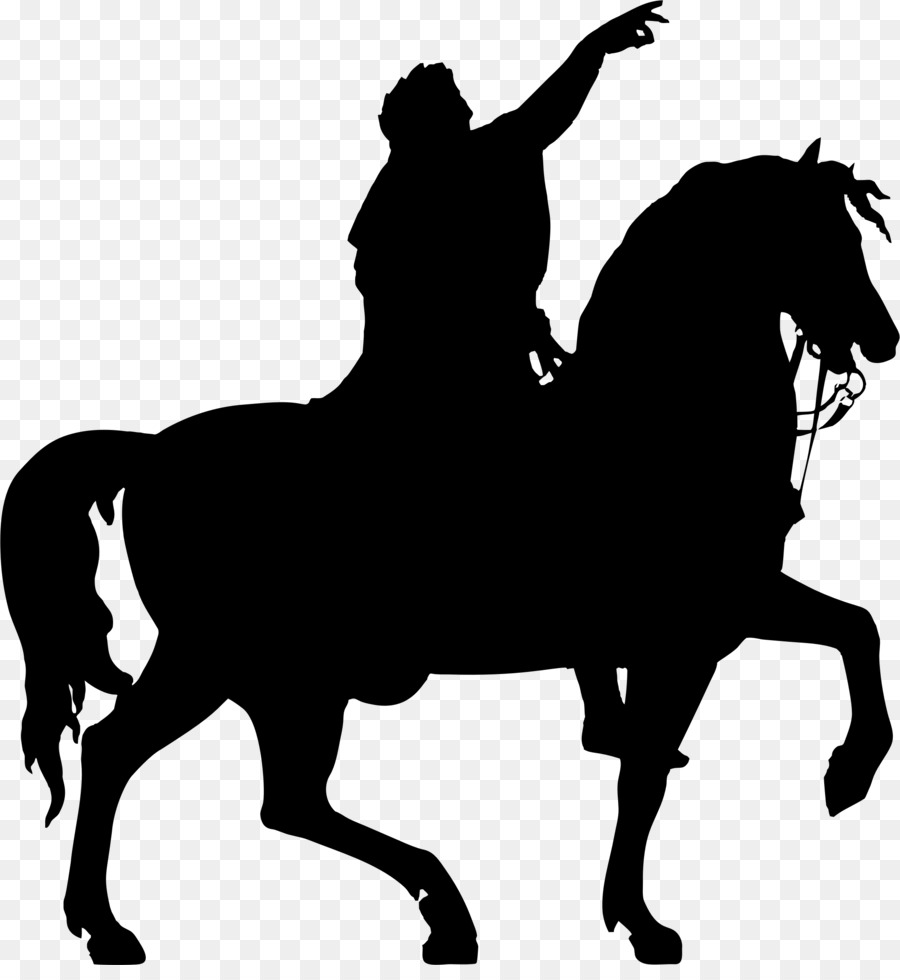 Equestrian statue Silhouette - horse riding png download - 2149*2305 - Free Transparent  png Download.