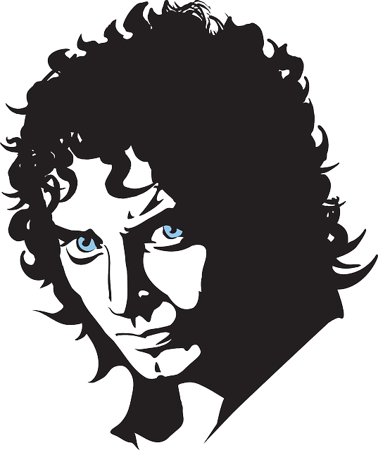 voorbeeld Antipoison Bedankt Frodo Baggins Bilbo Baggins Portrait - lord of the rings png download -  537*640 - Free Transparent png Download. - Clip Art Library