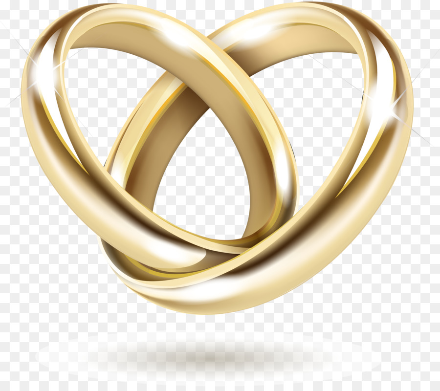 Wedding invitation Gold Wedding ring - Vector gold ring png download - 5328*4690 - Free Transparent Wedding Invitation png Download.