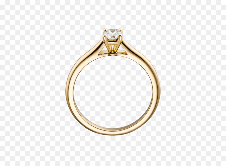 Engagement ring Diamond Wedding ring - gold ring PNG png download - 1000*1000 - Free Transparent Ring png Download.