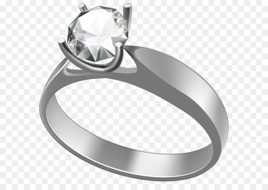 Wedding ring Engagement ring - Engagement Ring Transparent PNG Clip Art Image png download - 6000*5726 - Free Transparent Ring png Download.