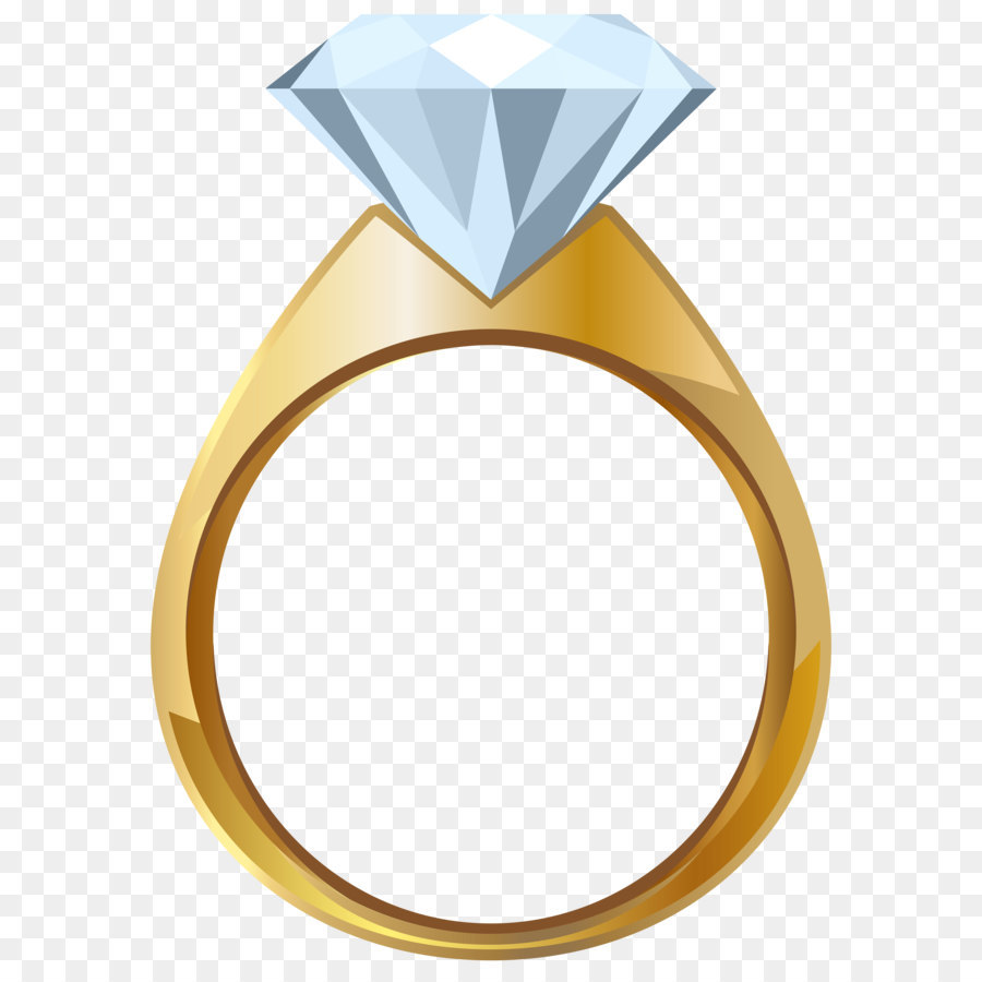 Wedding ring Gold Engagement ring Clip art - Gold Engagement Ring PNG Transparent Clip Art Image png download - 5835*8000 - Free Transparent Ring png Download.