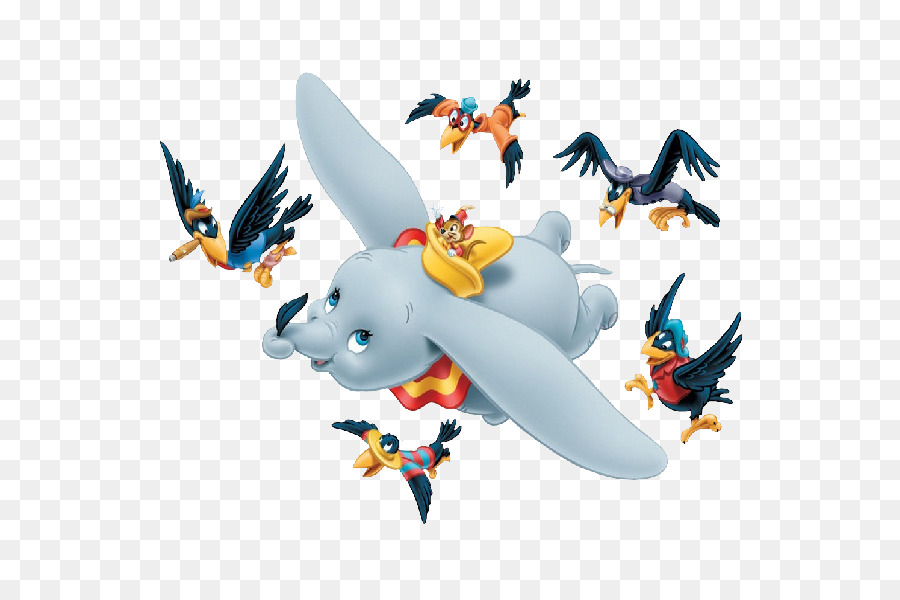 Dumbo the Flying Elephant Timothy Q. Mouse The Ringmaster Crow - crow png download - 600*600 - Free Transparent Dumbo The Flying Elephant png Download.