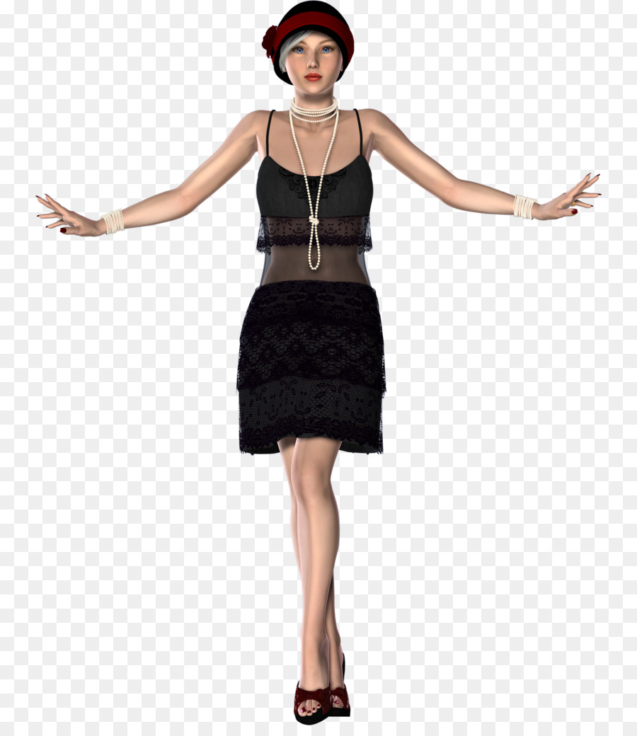 1920s Flapper Fashion Portable Network Graphics Clip art - flappers png download - 800*1025 - Free Transparent Flapper png Download.