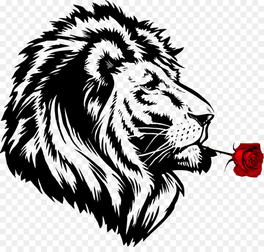 Free Roaring Lion Silhouette Download Free Roaring Lion Silhouette Png