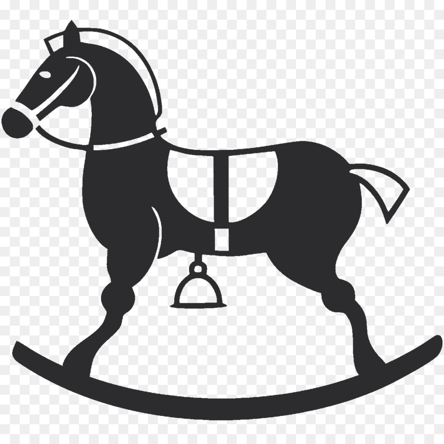 Rocking horse Toy Silhouette Image - horse png download - 1200*1200 - Free Transparent Rocking Horse png Download.