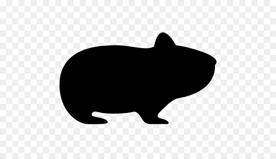 Hamster Rodent Silhouette - Silhouette png download - 512*512 - Free Transparent Hamster png Download.