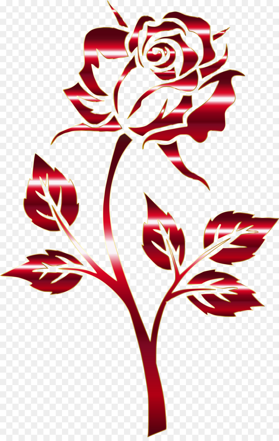Rose Scalable Vector Graphics Clip art - Rose Silhouette Cliparts png download - 1477*2310 - Free Transparent Rose png Download.