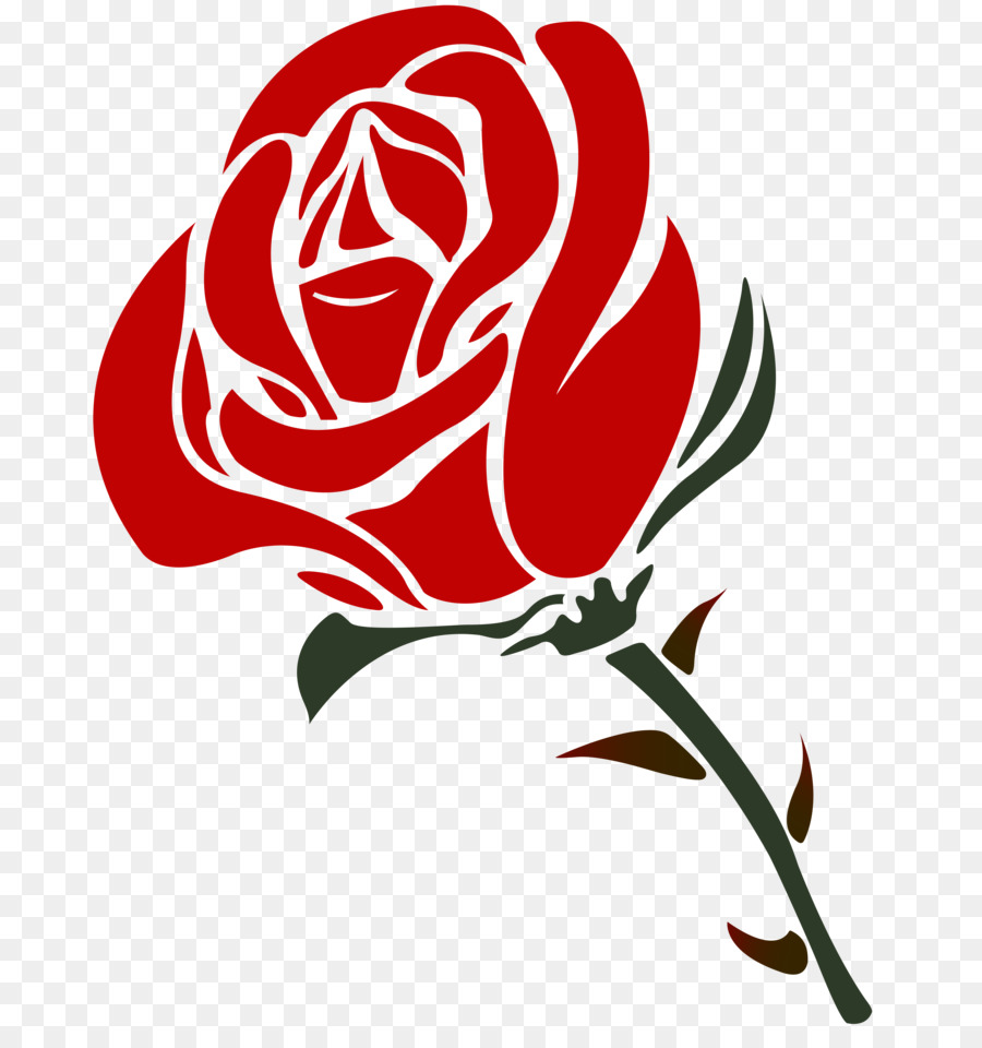 Free Rose Silhouette Vector, Download Free Rose Silhouette Vector png