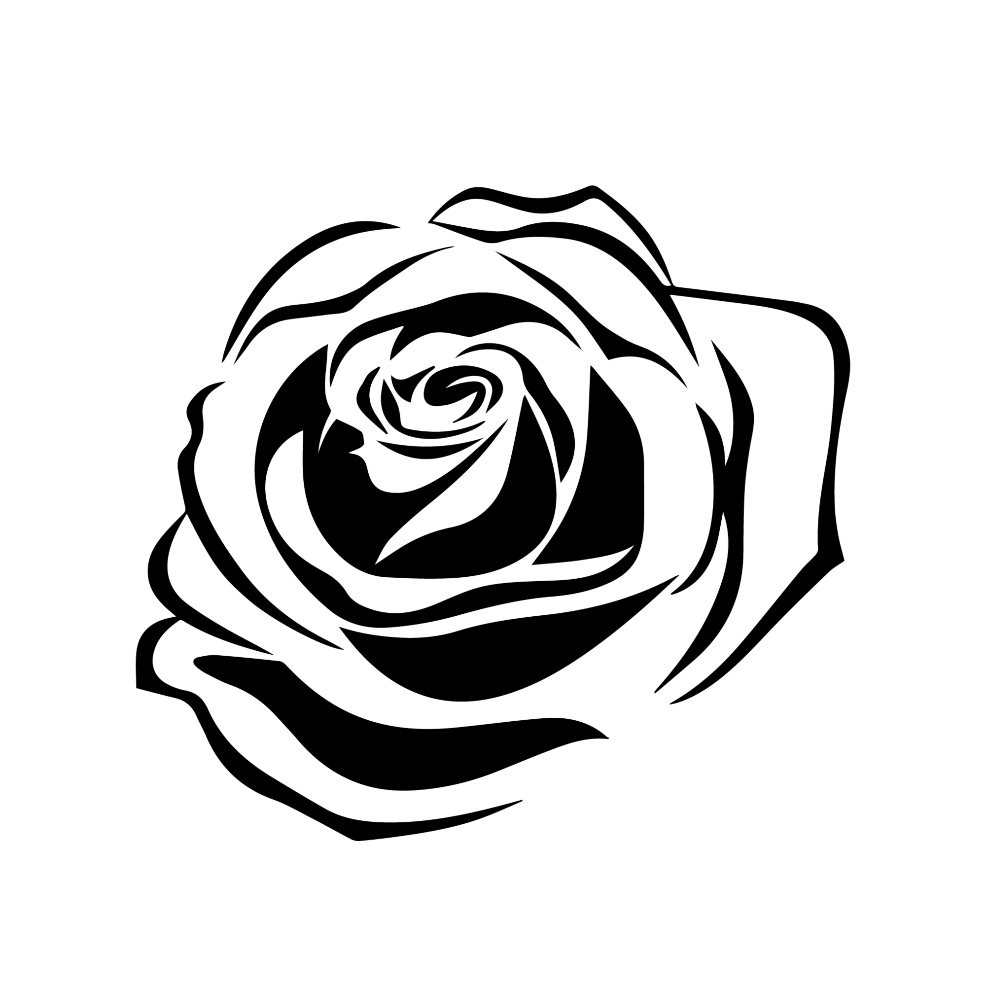 Art - rose tattoo png download - 2000*2000 - Free Transparent Art png